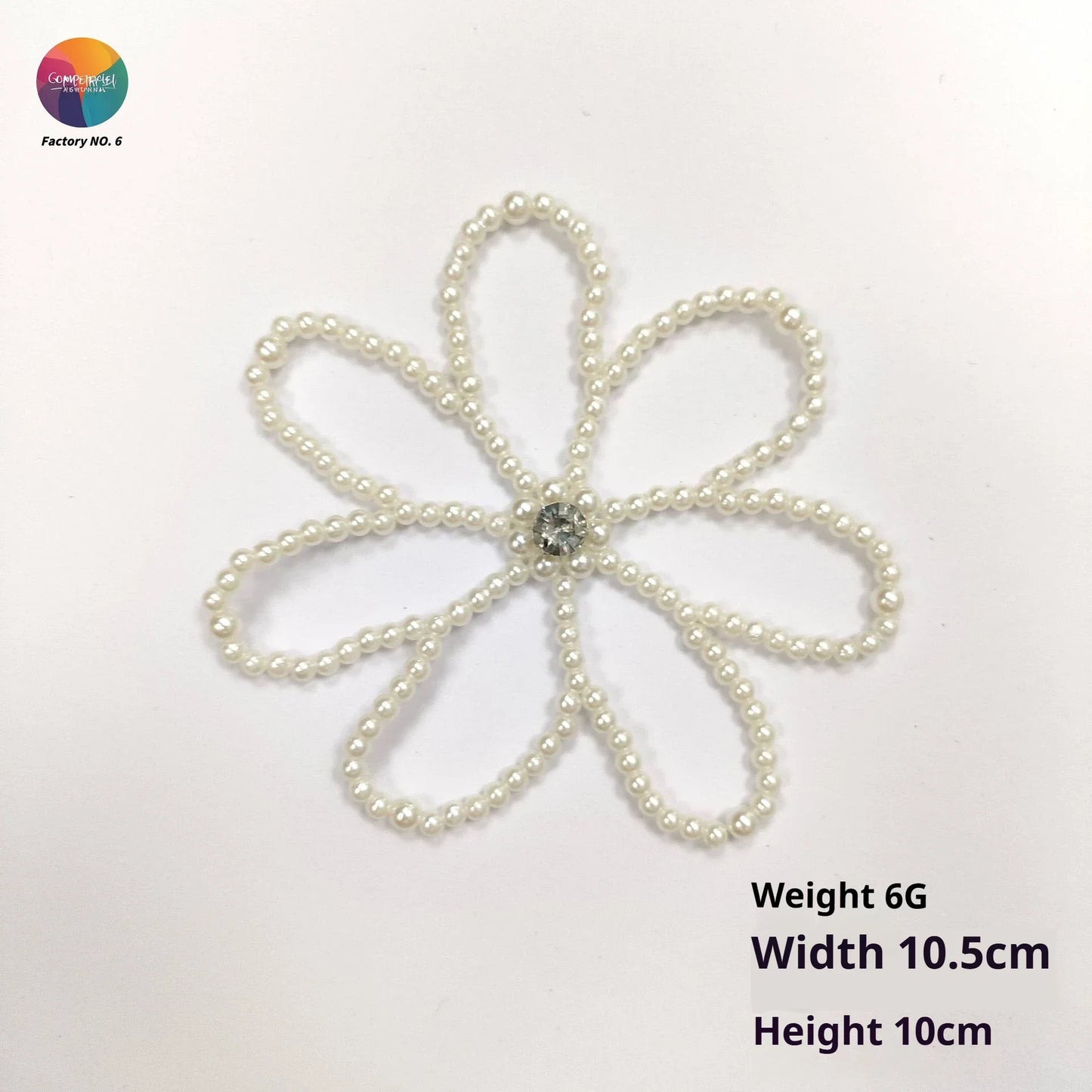 Three-dimensional Pearl Beads Hanging DIY Decorative Brooch Needle Clothing Shoes and Socks Patch Stickers Accessories Pendant